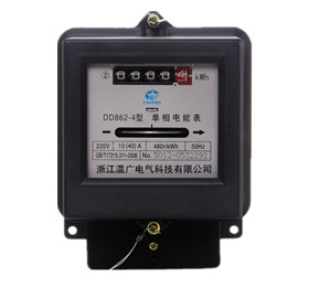 DD862系列單相電度表(黑殼型)